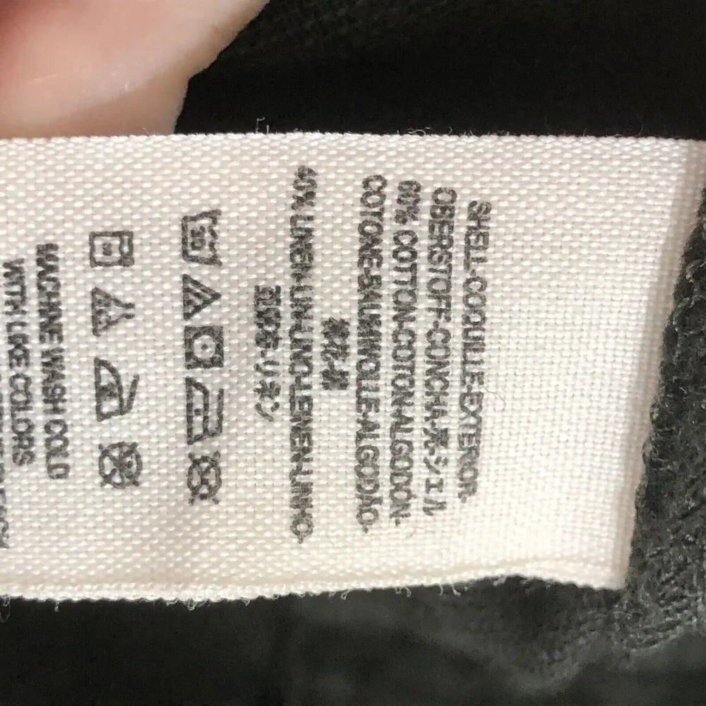 Free People Pants Womens 2 Green Olive Linen Blend Button Fly Lagenlook